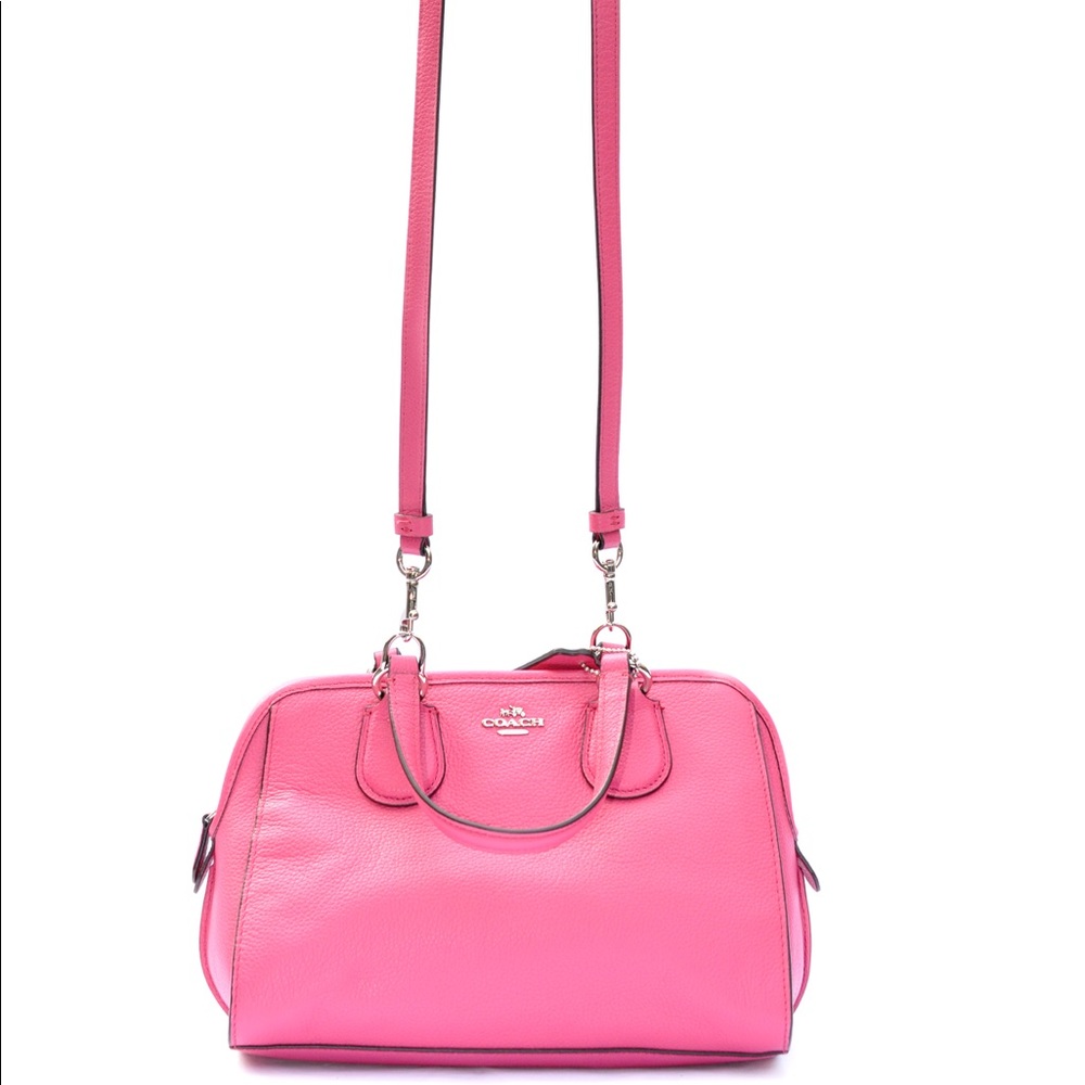 Coach Mini Nolita Satchel In pebble Leather